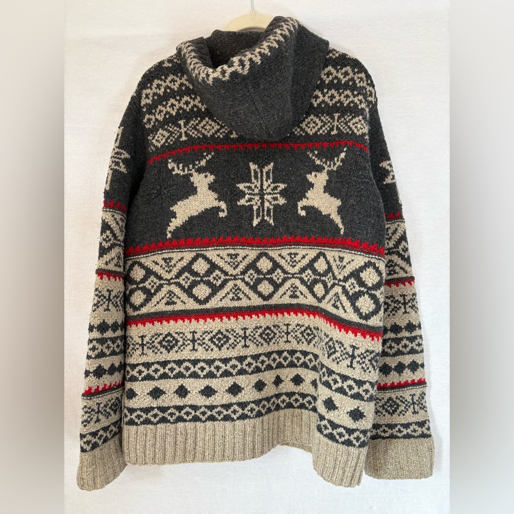 Ralph Lauren Hand-knit Fair Isle Cardigan - Picture 2 of 13